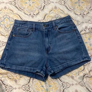 american eagle mom shorts